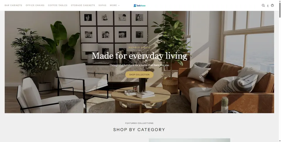 Theme preview: Elite Furniture